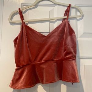 Velvet Top Size US M